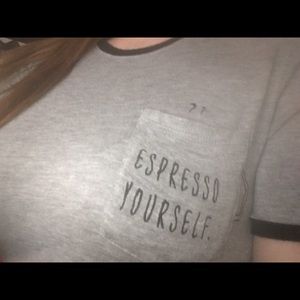 expresso yourself mini dress